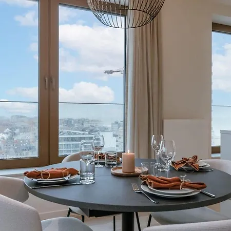 Apartment Huswell - With Fantastic View, Terrace And Parking Ostende