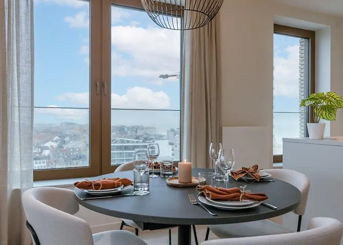 Apartment Huswell - With Fantastic View, Terrace And Parking Ostend